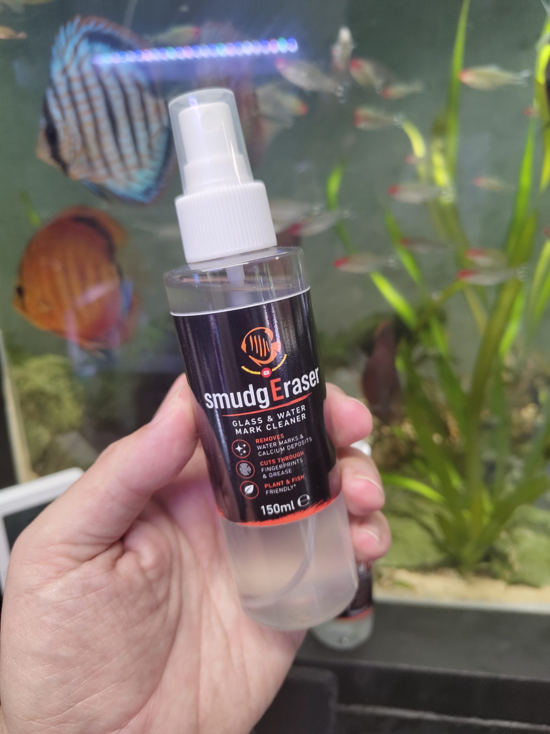 smudgEraser - Aquarium Glass Cleaner